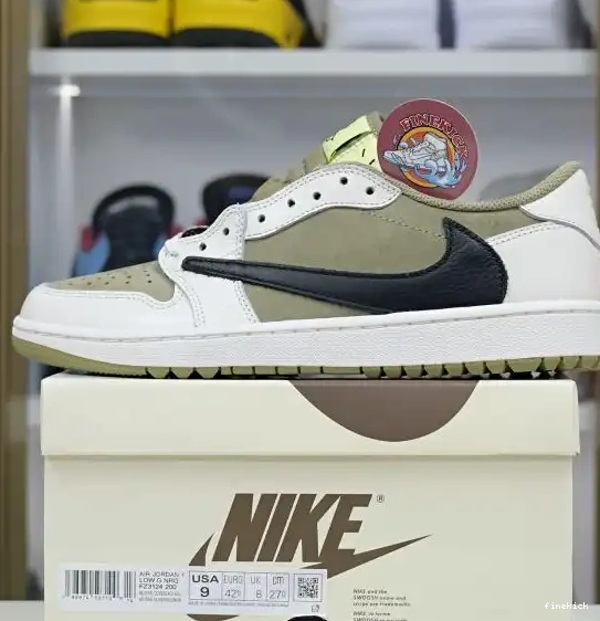 Low  Air 1 Jordan Travis x 6.0 Golf Scott 0618